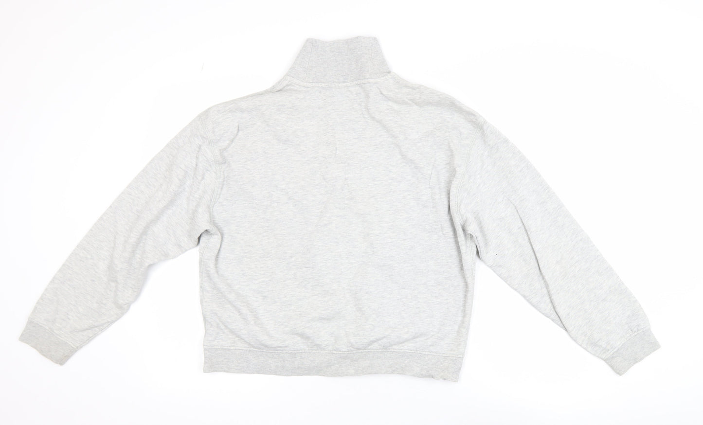 Weekday Women’s Grey 1/2 Zip Pullover Sweatshirt XS