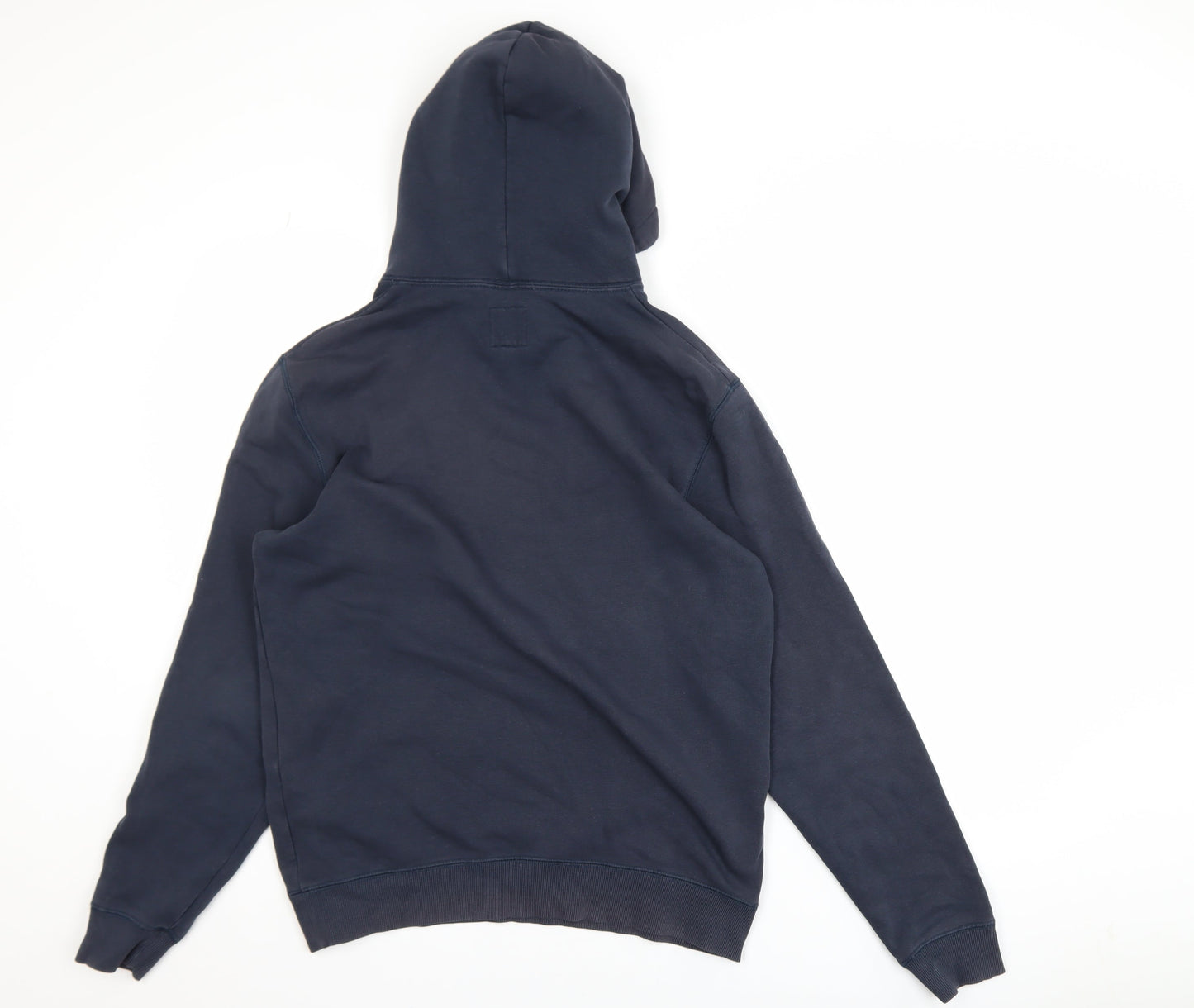 Jack Wills Men's Blue Pullover Hoodie Small Cotton Blend
