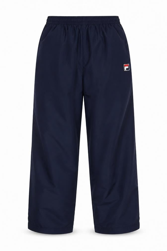 Front view of Fila Women Blue Nylon Lightweight Joggers, size 12