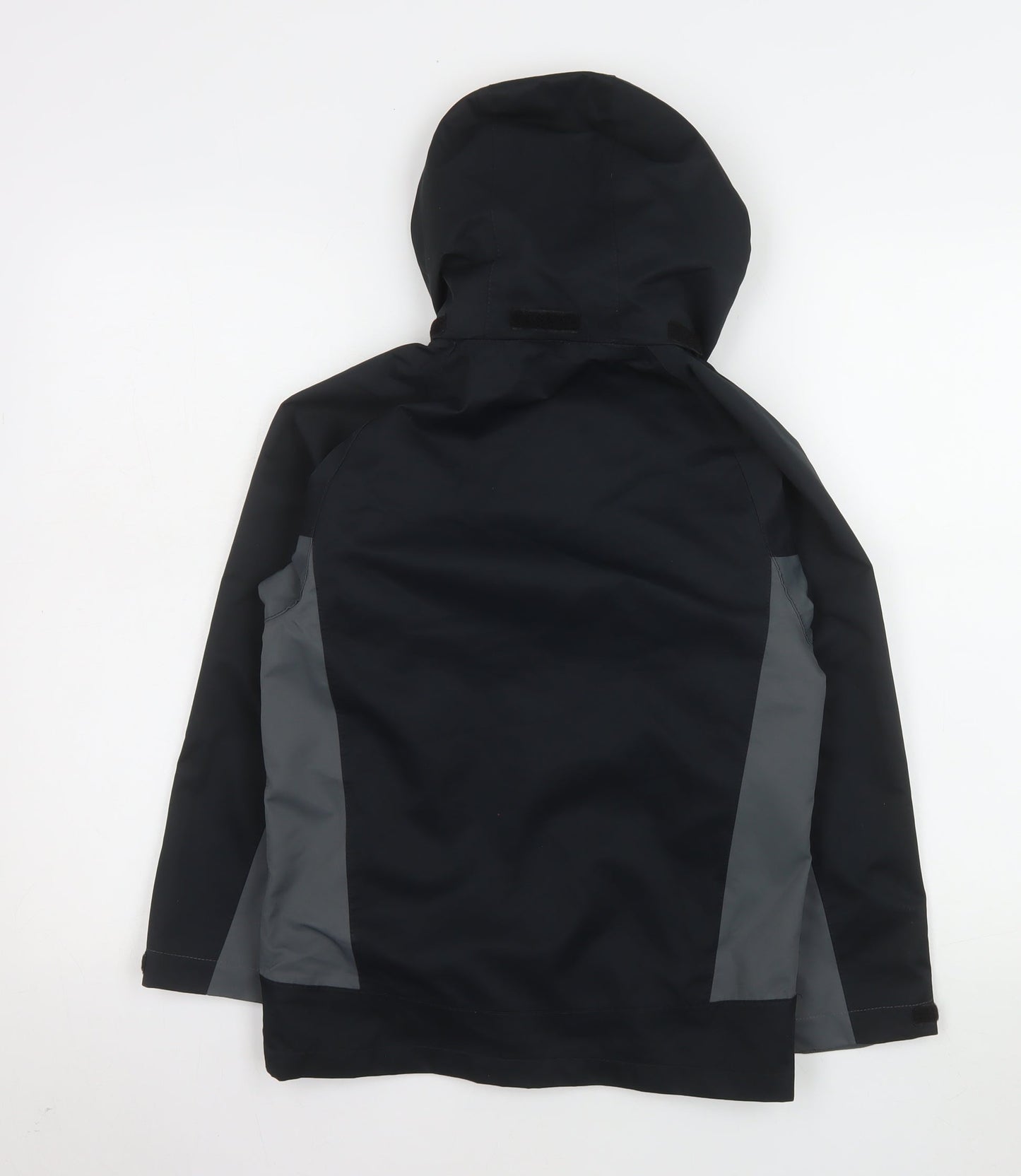 Hi Gear Boys Black Waterproof Hooded Softshell Rain Jacket 7-8 Years