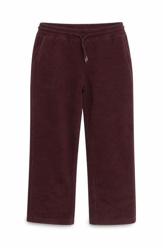 Damart Womens Brown Fleece Sweatpants Size 14/16 Regular Fit