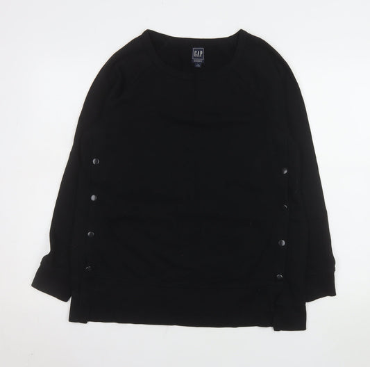 GAP Maternity Black Medium Pullover Sweatshirt Womens M