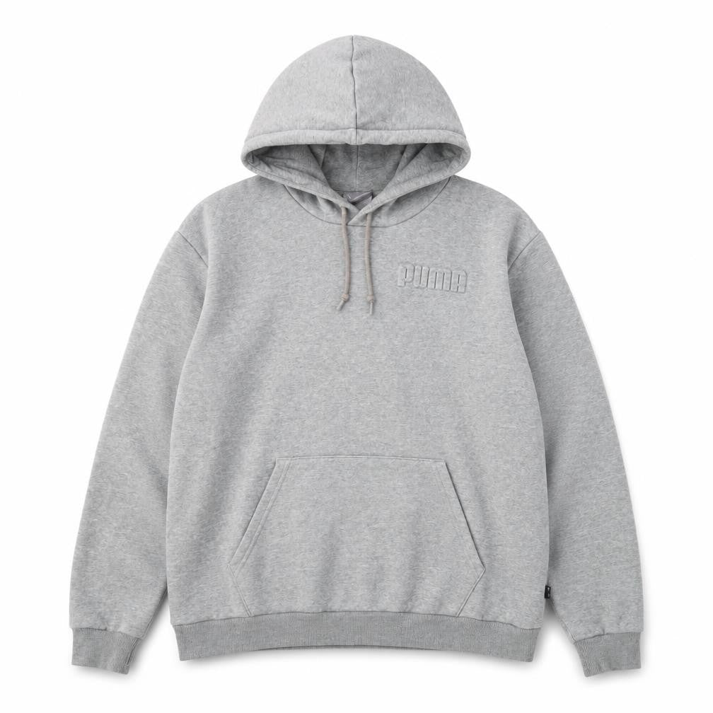 Puma Mens Grey XL Pullover Hoodie Sweatshirt Fleece