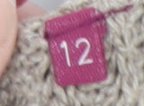 White Stuff Women's Beige Cotton Cable Knit Cardigan Size 12