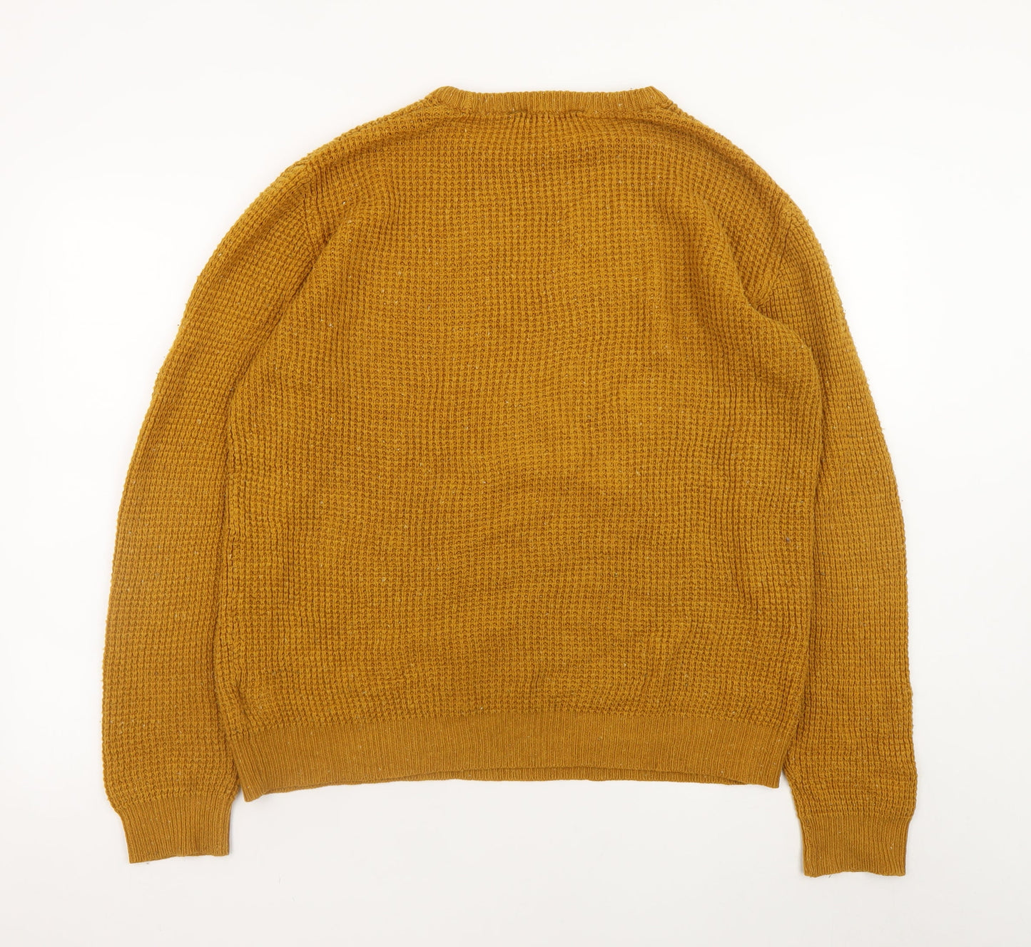 Cedar Wood State Women’s Brown Chunky-Knit Pullover Jumper M