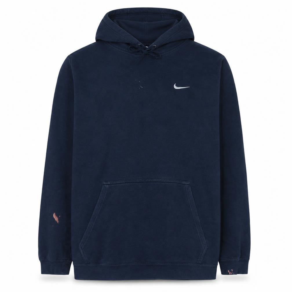 Nike Men's Blue 2XL Pullover Hoodie Logo Sportswear
