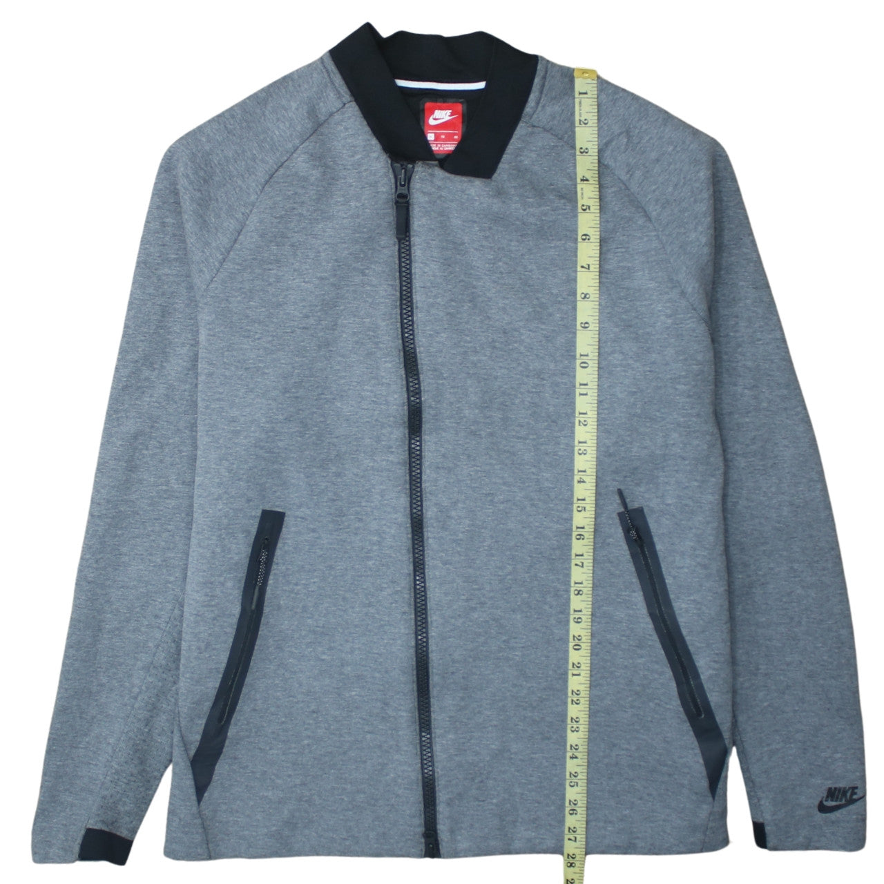 Nike Men's Grey XL Track Jacket Lightweight Zip-Up Sportswear