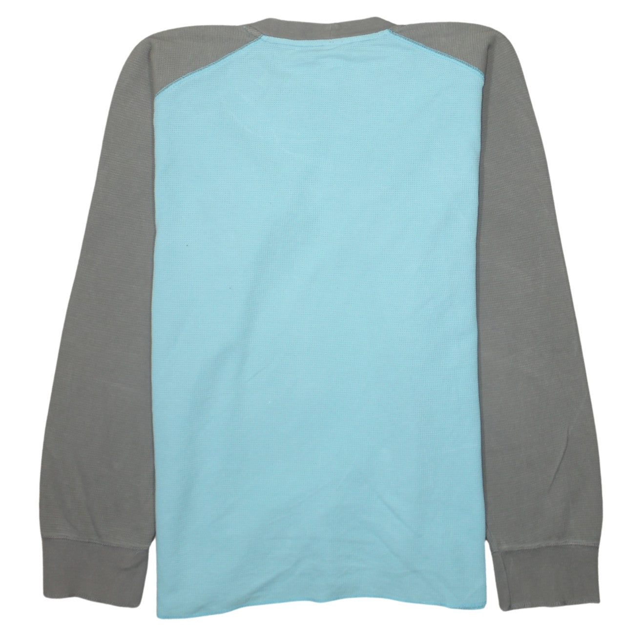 Nike Men's Blue XL Waffle Knit Crew Neck Long Sleeve Pullover Jumper