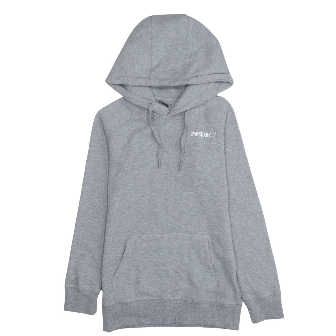 Gymshark Womens Grey Pullover Hoodie XS Hooded Sweatshirt
