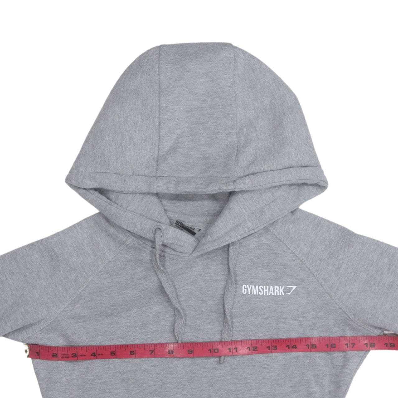Gymshark Womens Grey Pullover Hoodie XS Hooded Sweatshirt