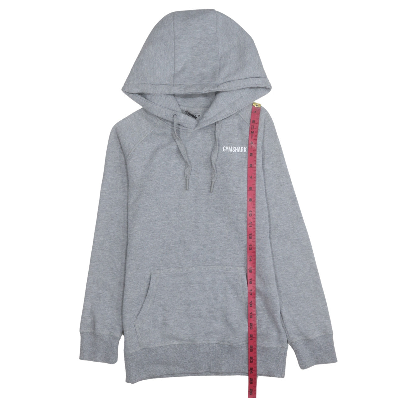 Gymshark Womens Grey Pullover Hoodie XS Hooded Sweatshirt