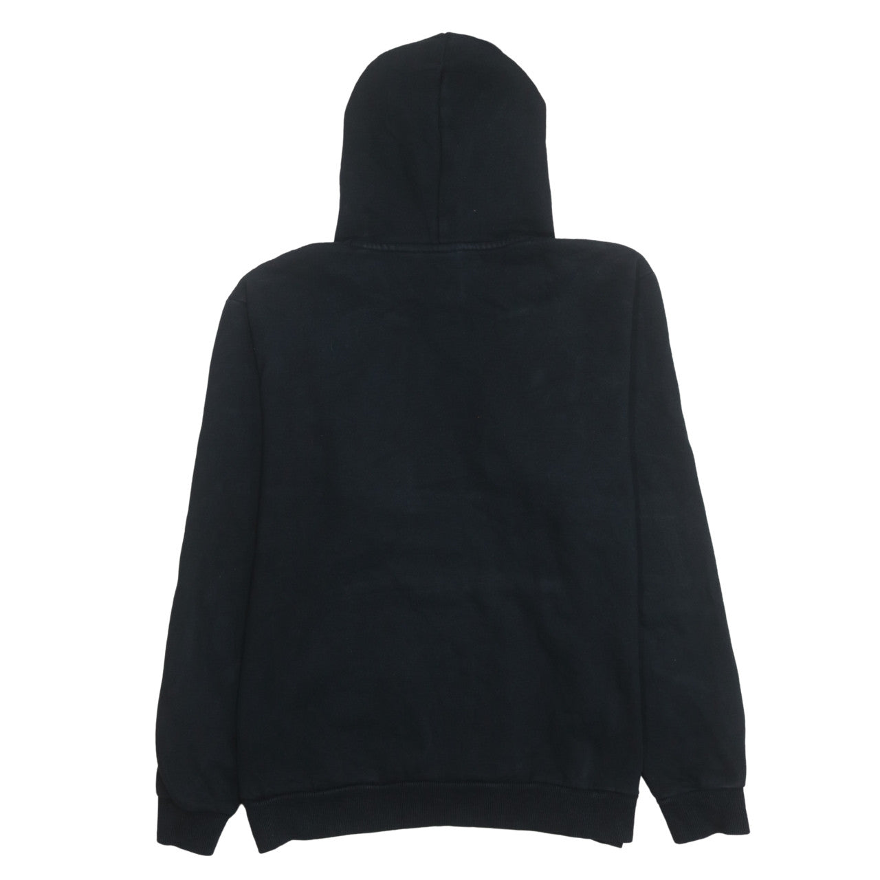 Puma Womens Black Large Pullover Hoodie with Logo Detail