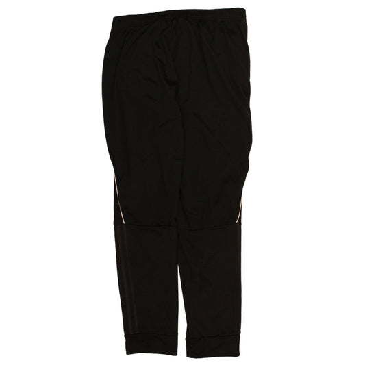 Adidas Men's Black L Track Pants Regular Fit Sports Trousers