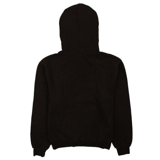 Champion Men's Black Pullover Hoodie S Sports Logo Fleece