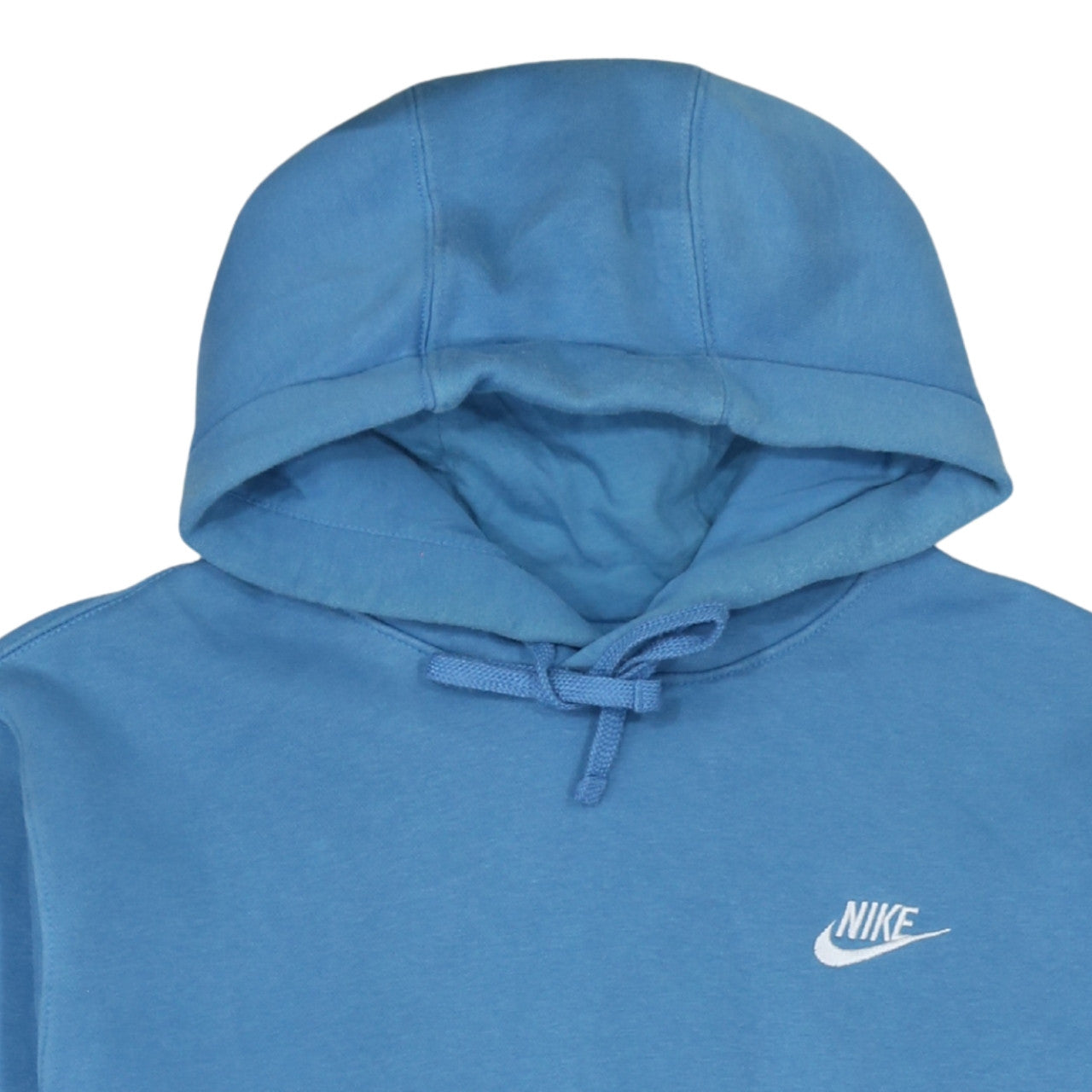 Nike Men's Blue Pullover Hoodie Small Regular Fit Fleece Sweatshirt