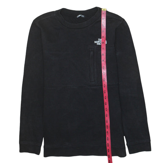 The North Face Boys Black Crew Neck Pullover Sweatshirt 12-13 Years