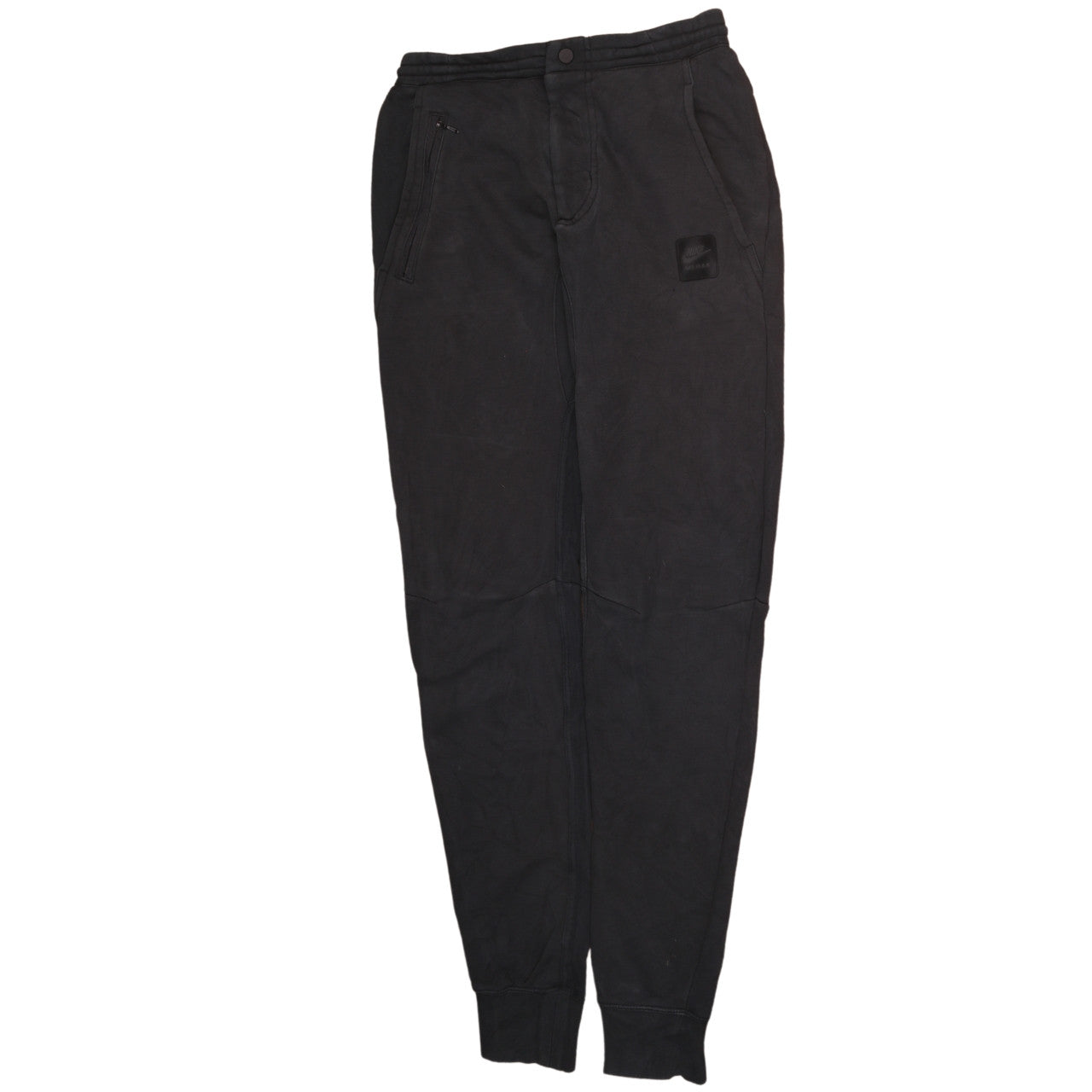 Nike Men's Black Jogger Trousers S Regular Fit Casual Sports