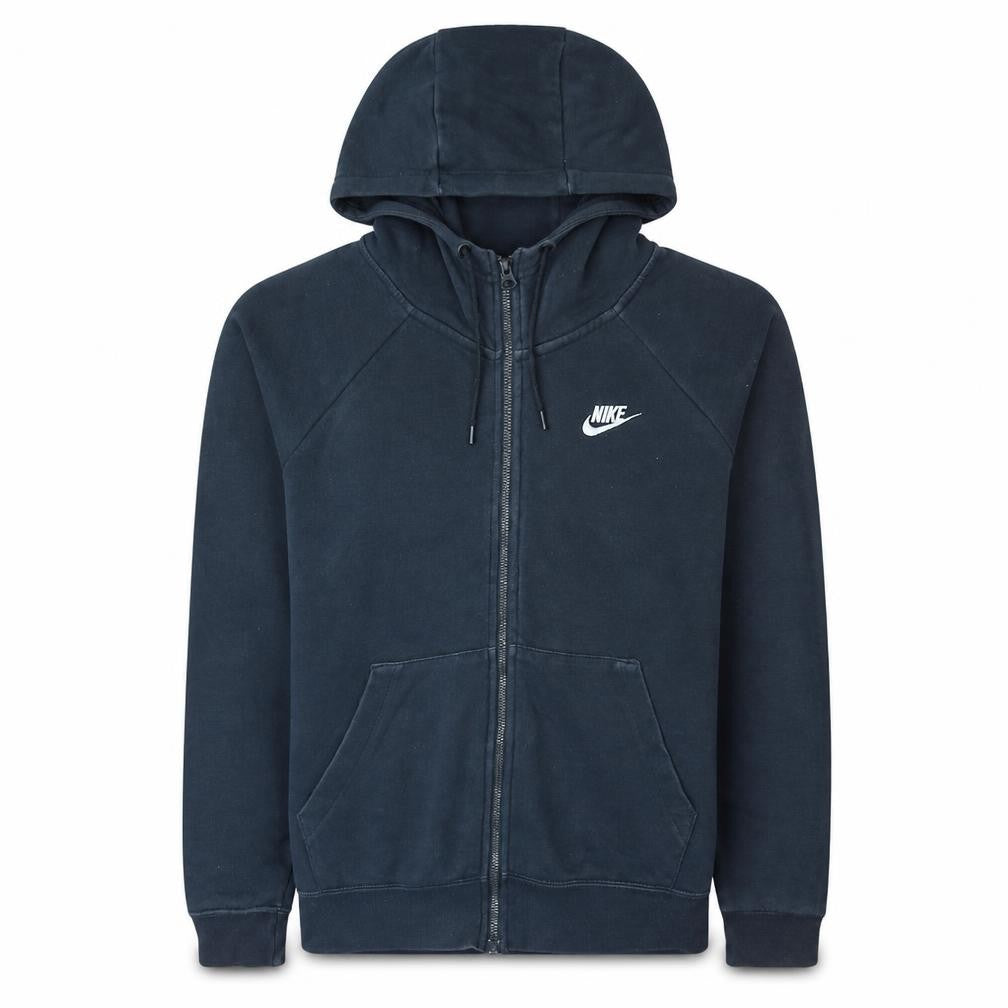 Nike Men's Black Full Zip Hoodie Small Fleece Sportswear