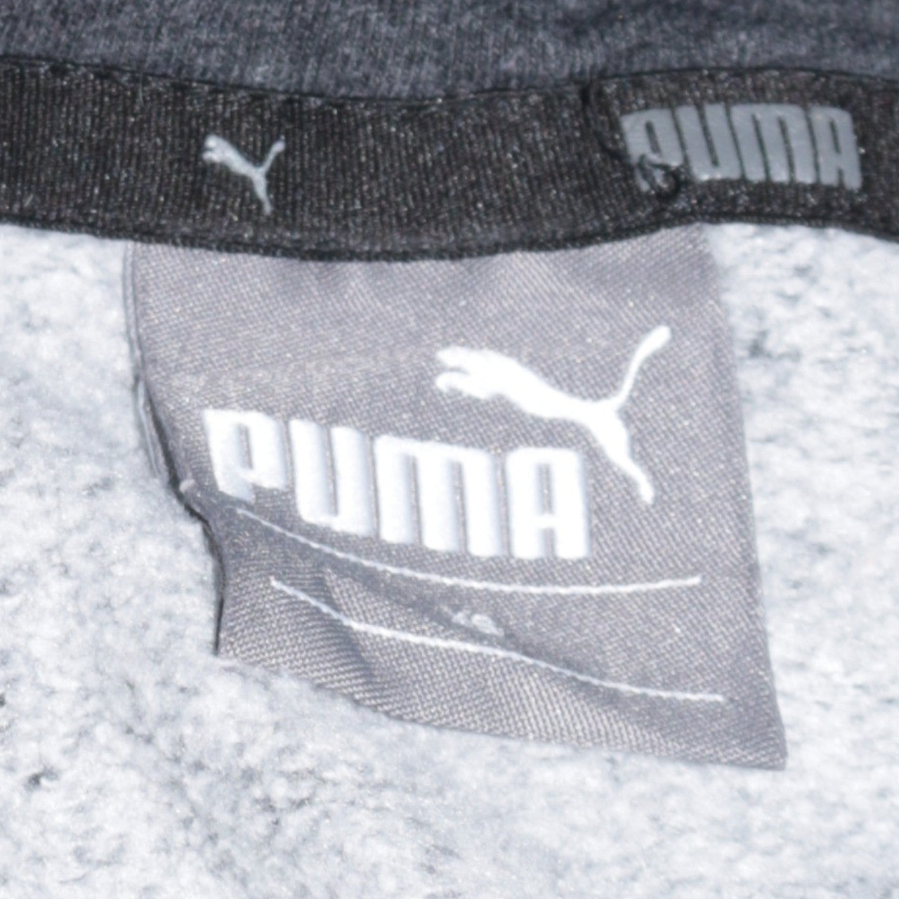 Puma Men's Black Pullover Hoodie Sweatshirt Size M Fleece Lined Casual