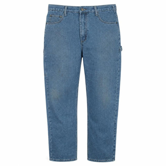 Field & Drest Men Blue Medium 33x32 Regular Straight Denim Jeans
