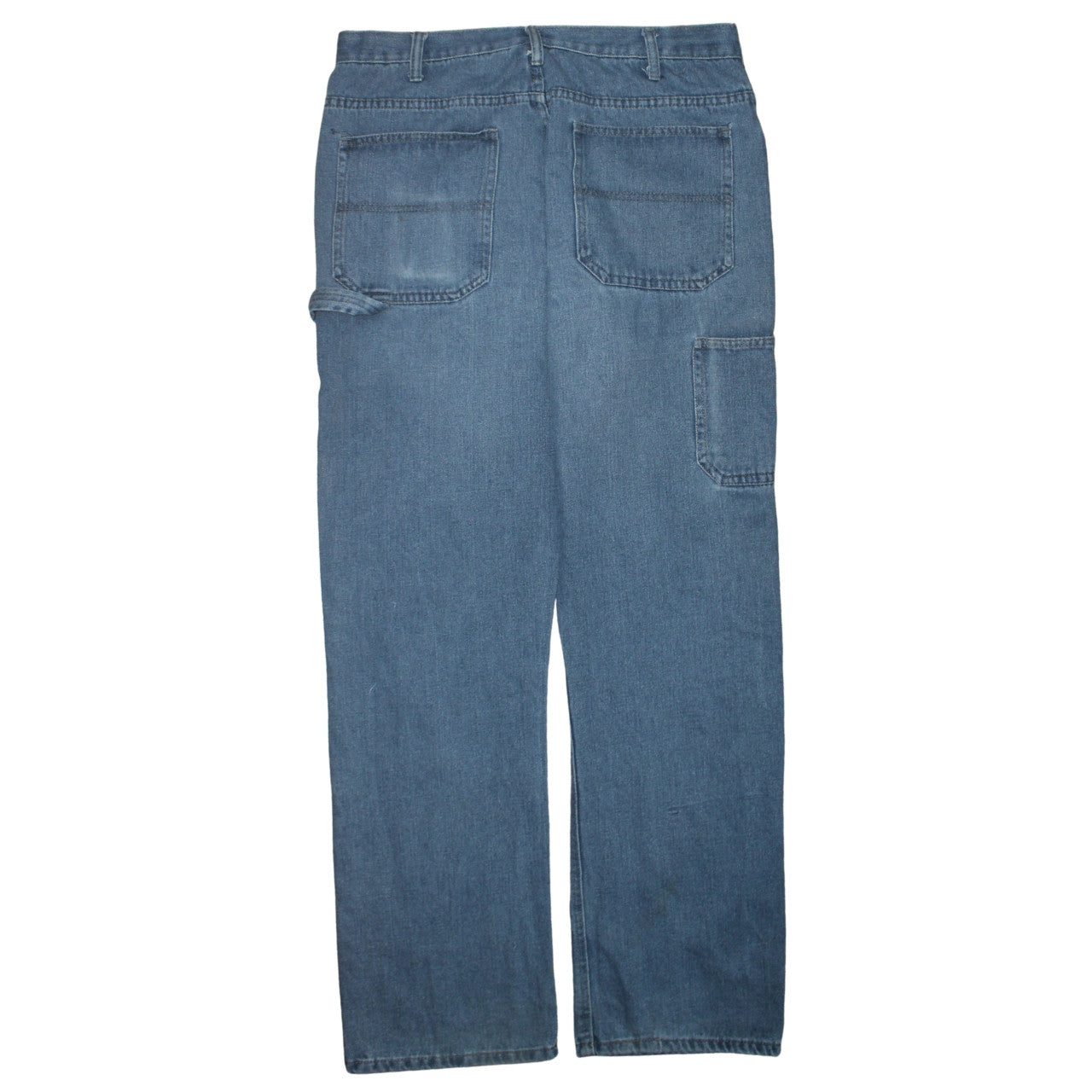 Field & Drest Men Blue Medium 33x32 Regular Straight Denim Jeans