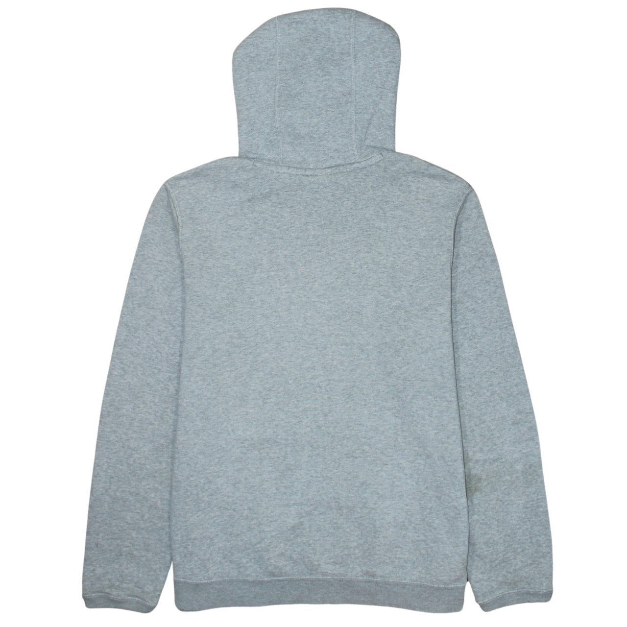 Nike Men's Grey Pullover Hoodie M Regular Fit Fleece Sweatshirt