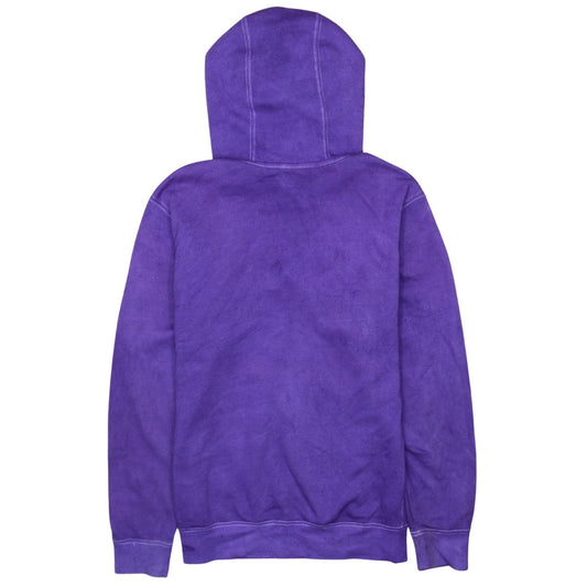 Nike Women's Purple Pullover Hoodie Small Logo Sweatshirt