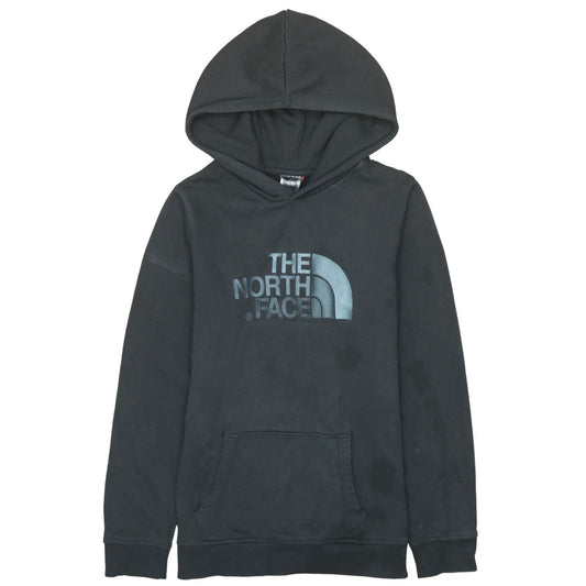 The North Face Boys Black XL Pullover Hoodie Fleece Logo Sweatshirt
