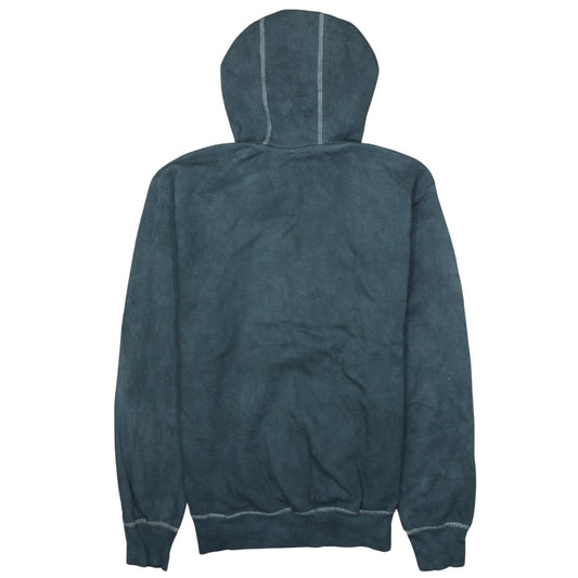 Ellesse Womens Blue Pullover Hoodie Size 12 Embroidered Logo