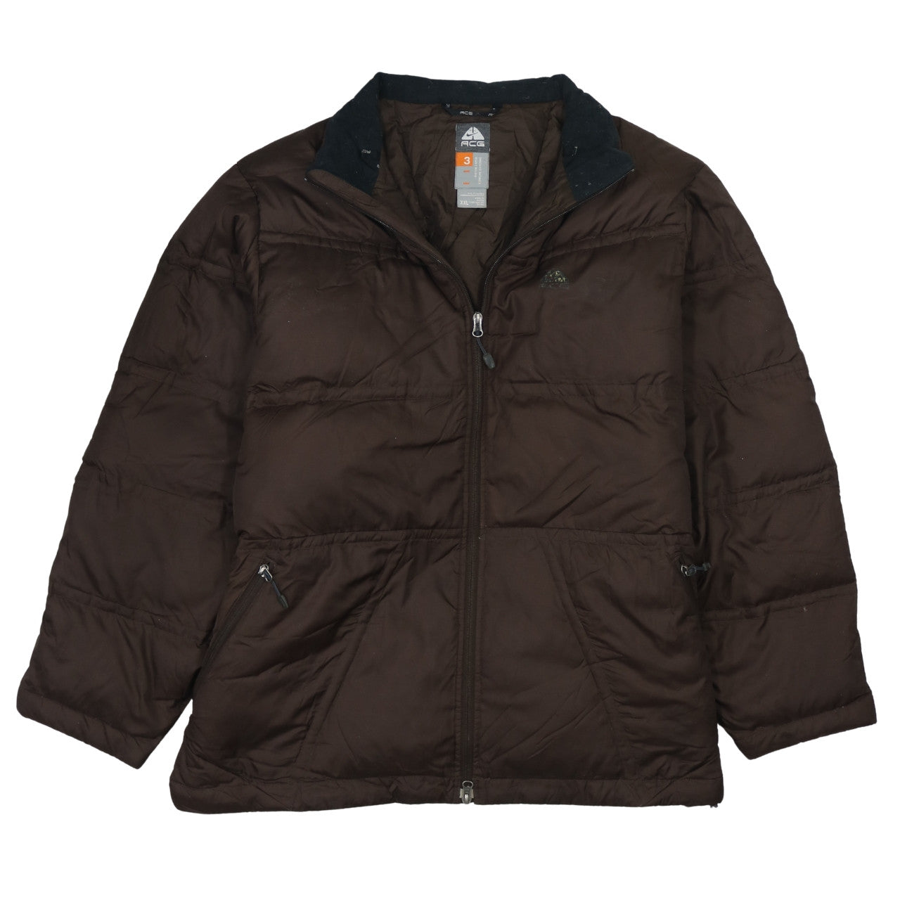 Nike ACG Men's Brown XXL Padded Windbreaker Jacket