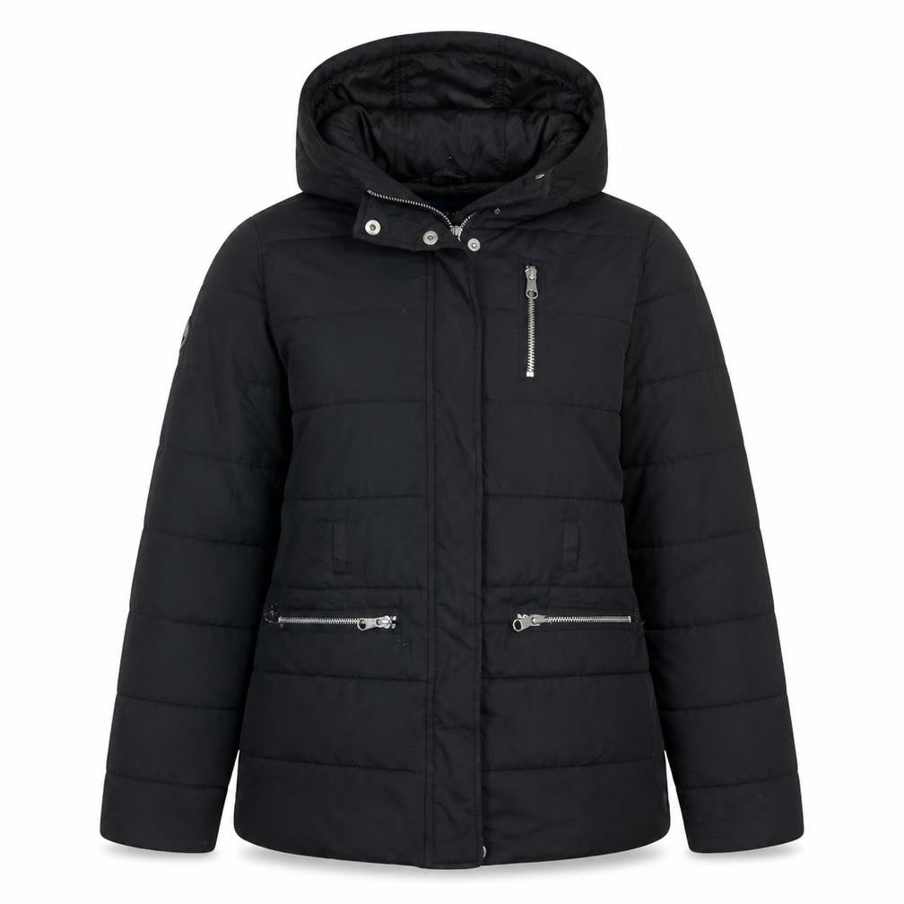 U.S. Polo Assn. Men's Black Hooded Puffer Jacket Size S