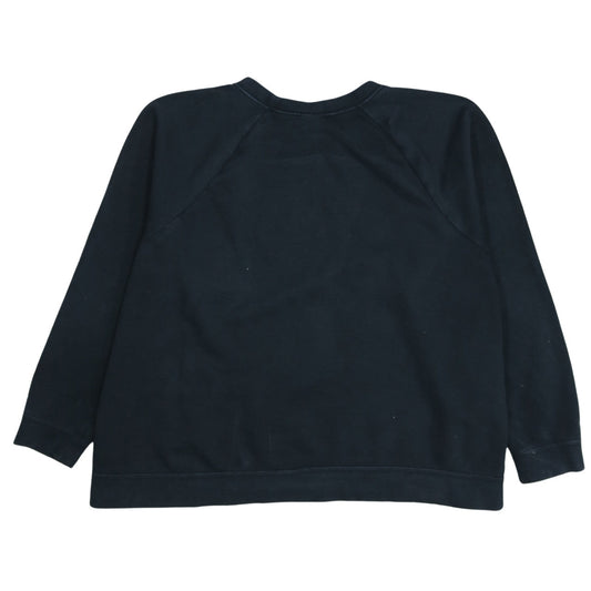 Nike Women's Black 2XL Crew Neck Pullover Sweatshirt
