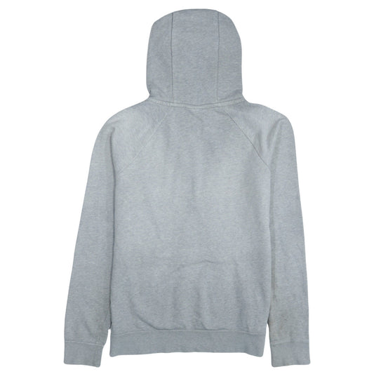 Nike Men's Grey Pullover Hoodie Small Logo Sportswear Fleece