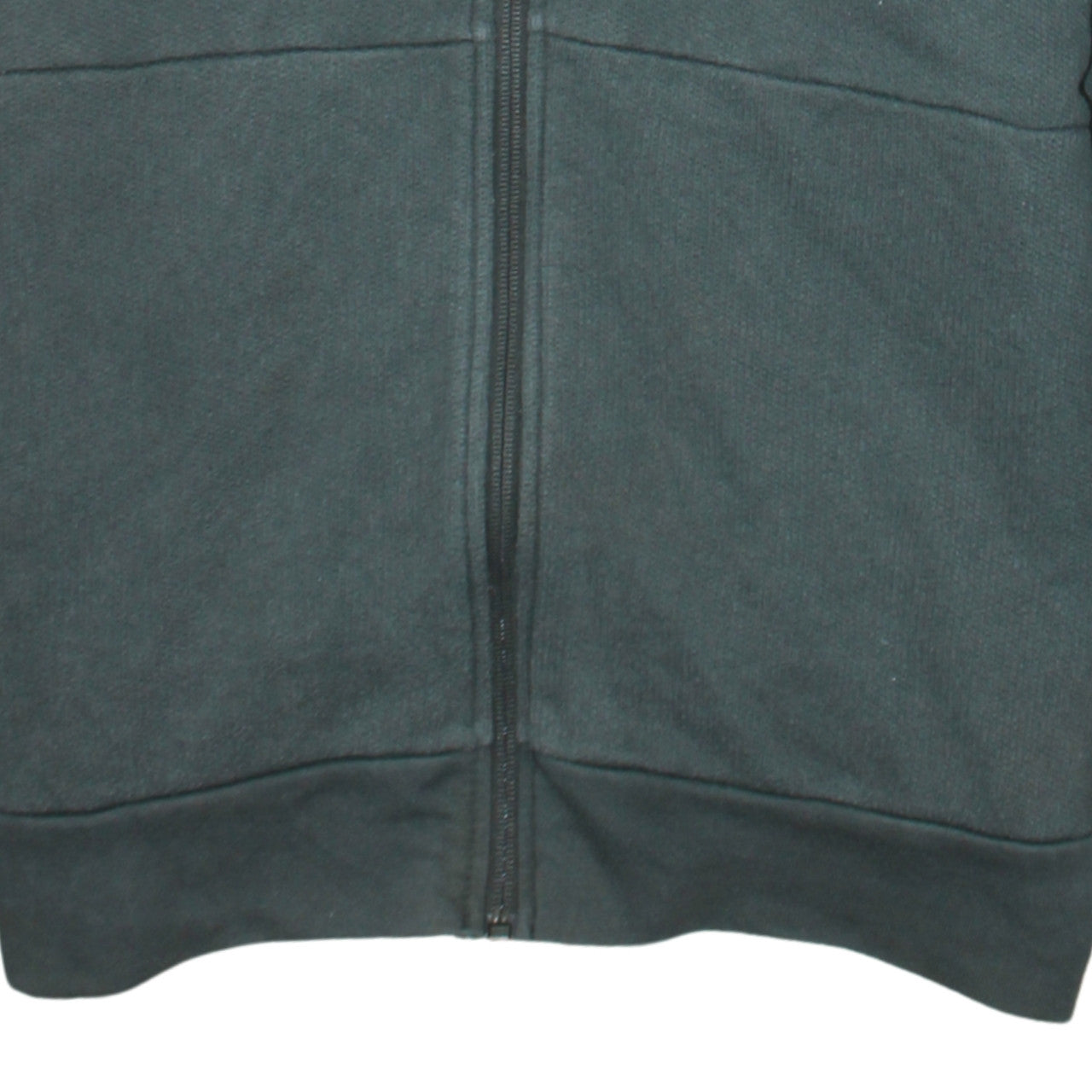 Adidas Men's Green Full Zip Fleece Hoodie XL Sportswear