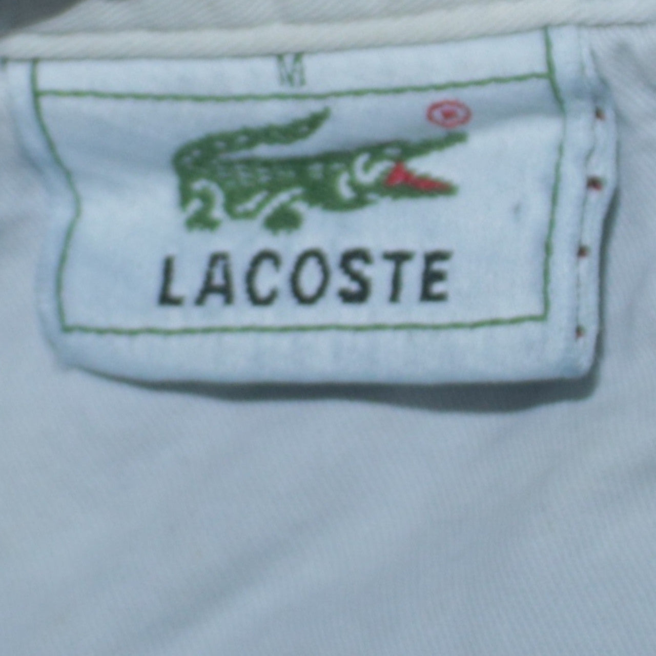 Lacoste Men's Blue Striped Long Sleeve Polo Shirt Size M