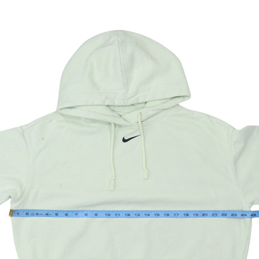 Nike Women’s Mint Green Small Pullover Hoodie Cotton Blend