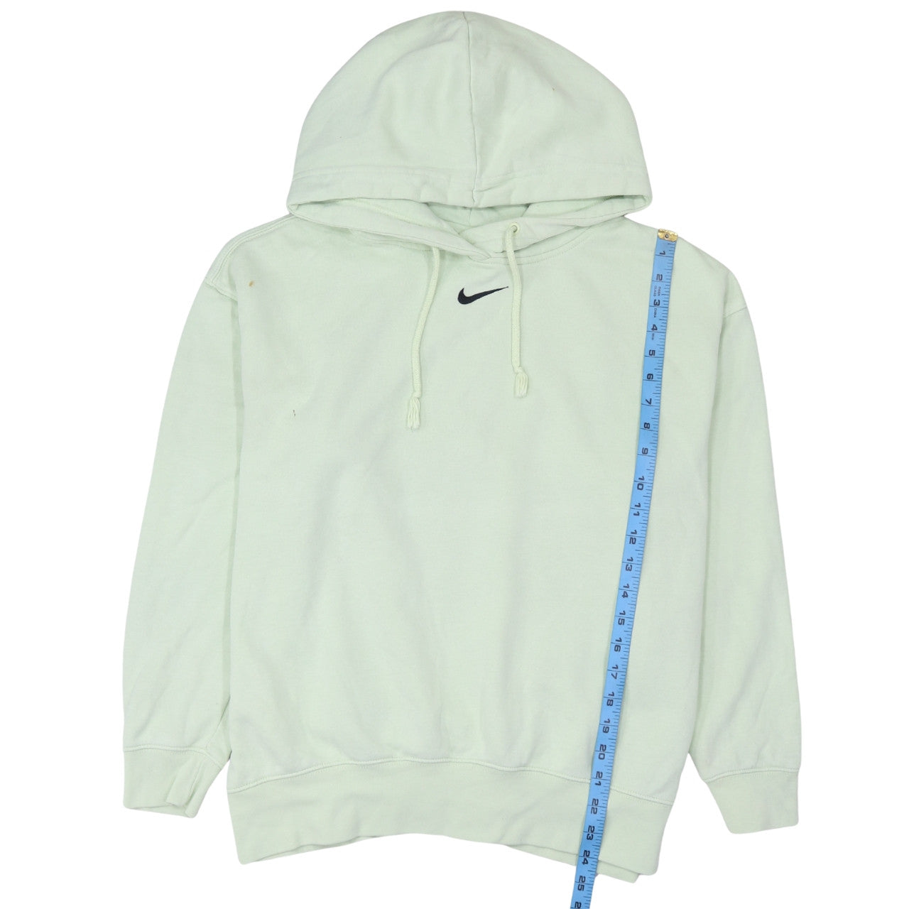 Nike Women’s Mint Green Small Pullover Hoodie Cotton Blend