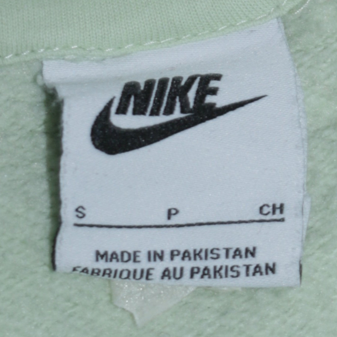 Nike Women’s Mint Green Small Pullover Hoodie Cotton Blend