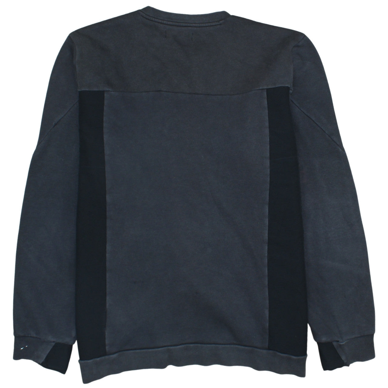 Adidas Men Black Crew Neck Long Sleeve Pullover Sweatshirt L