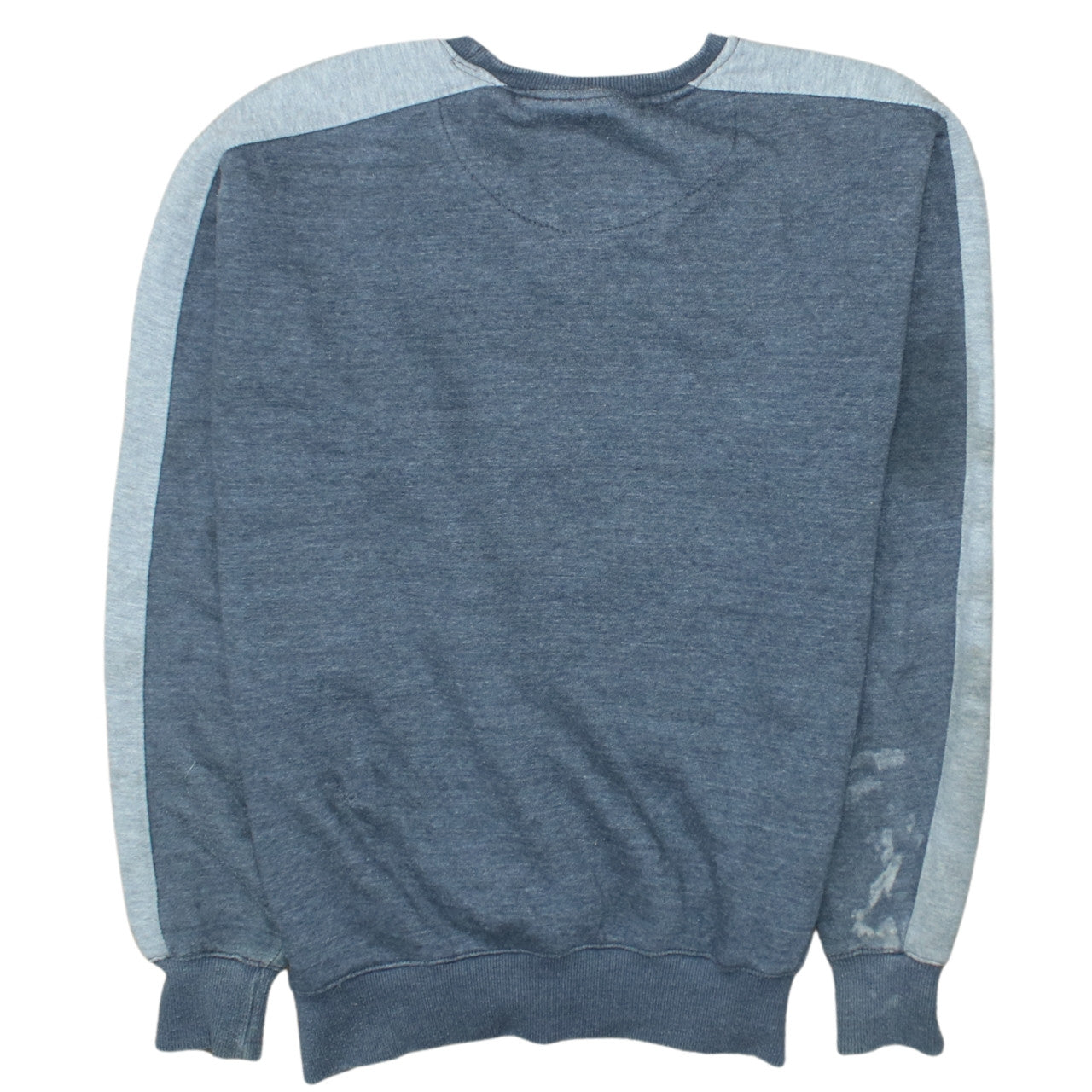 U.S. Polo Assn. Men's Grey Striped Crew Neck Sweatshirt M Regular Fit