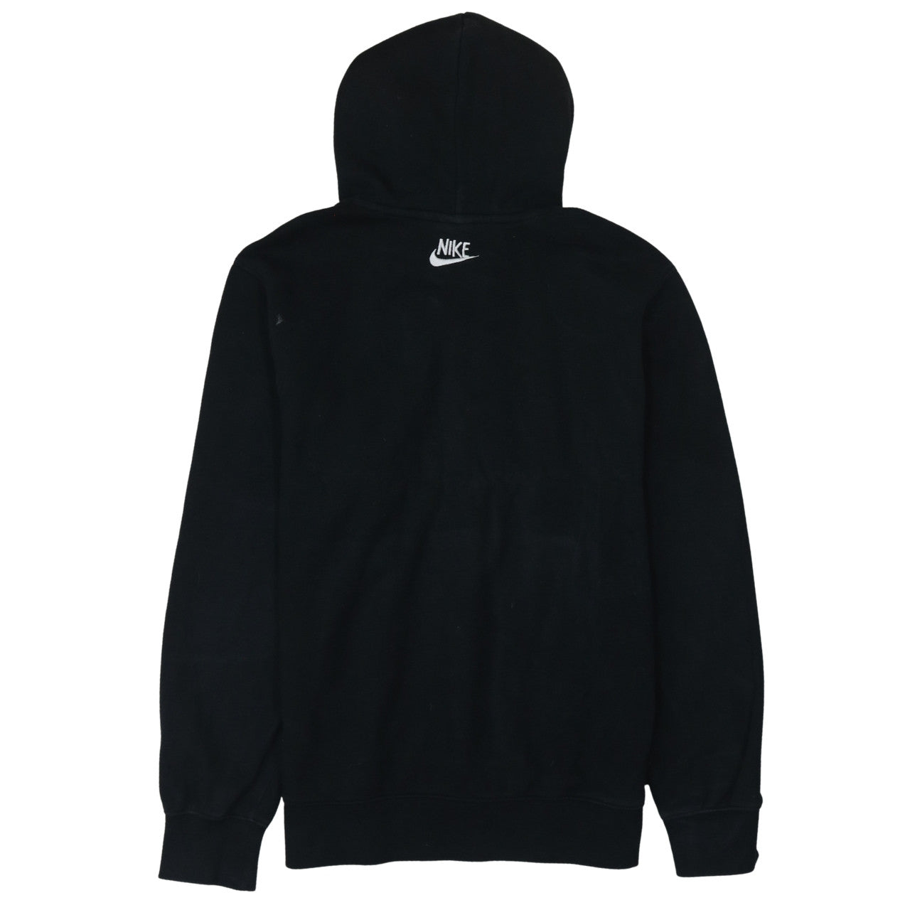 Nike Men's Black Small Pullover Hoodie with Embroidered Logo