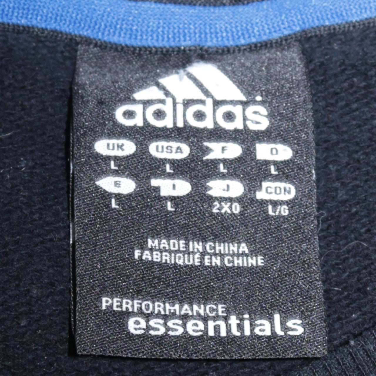 Adidas Men's Black L Pullover Crew Neck Sports Sweatshirt