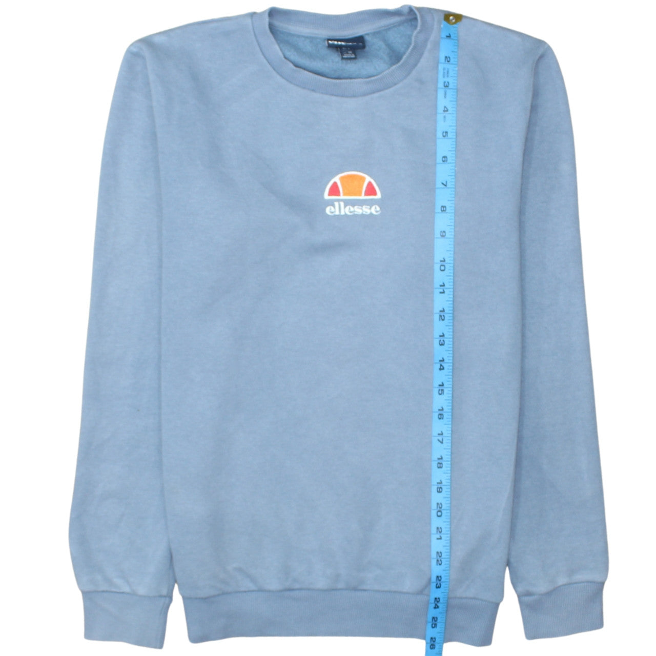 Ellesse Women's Blue Crew Neck Pullover Sweatshirt Size 10