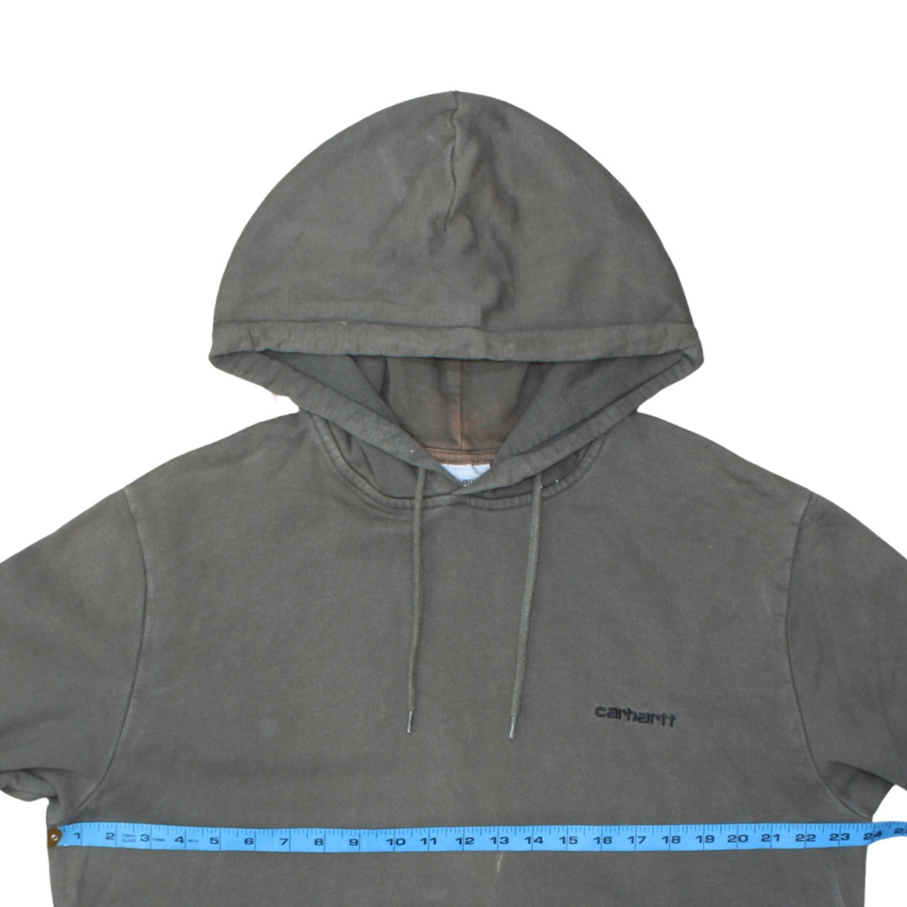 Carhartt Men's Grey Pullover Hoodie Size M Regular Fit