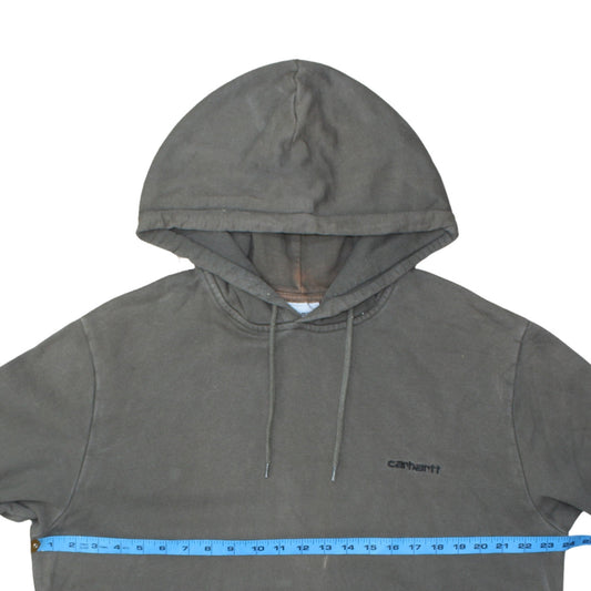 Carhartt Men's Grey Pullover Hoodie Size M Regular Fit