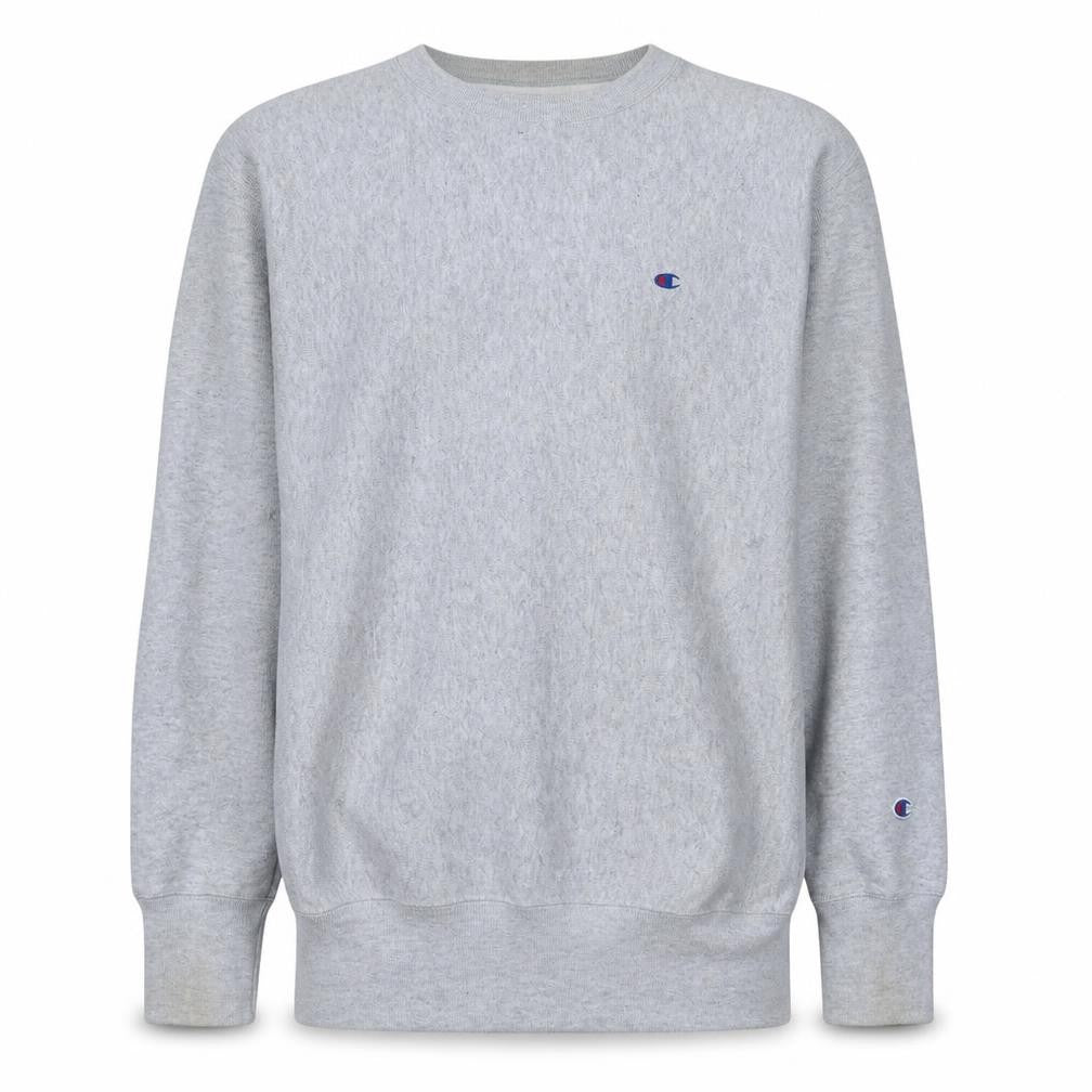 Champion Men's Grey 2XL Pullover Crew Neck Sweatshirt