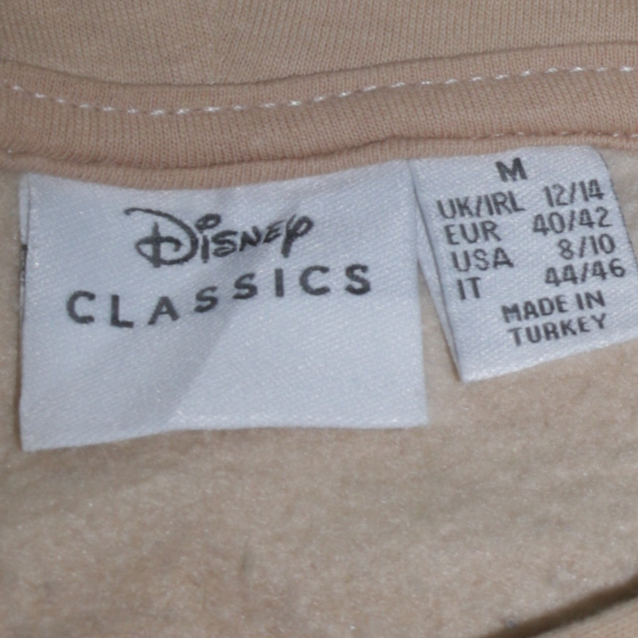 Disney Classics Women's Beige The Lion King Pullover Hoodie Size M