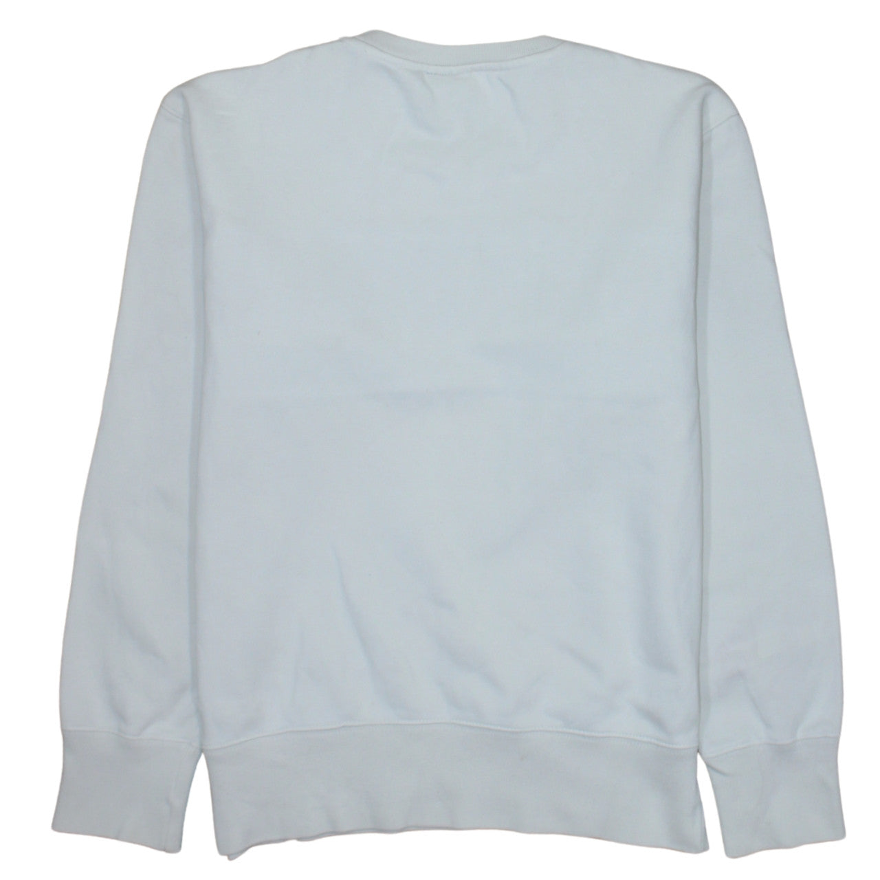 Champion Mens White Medium Pullover Sweatshirt with Logo Embroidery