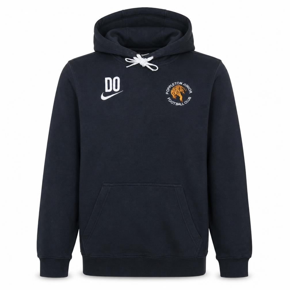 Nike Men's Black Small Poppleton Junior Football Club Hoodie