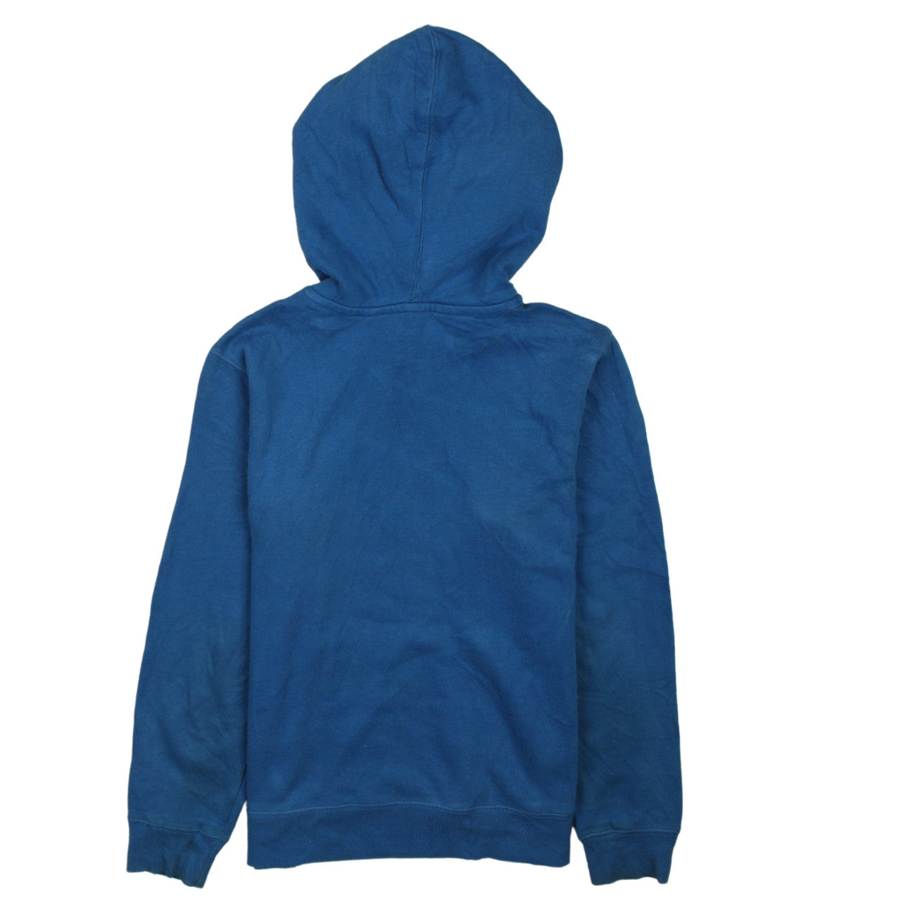 Champion Boys Blue L Pullover Hoodie with Graphic Logo Print